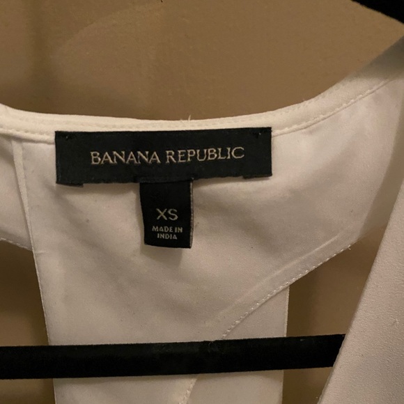 Banana Republic white dressy halter tank XS - Picture 3 of 5